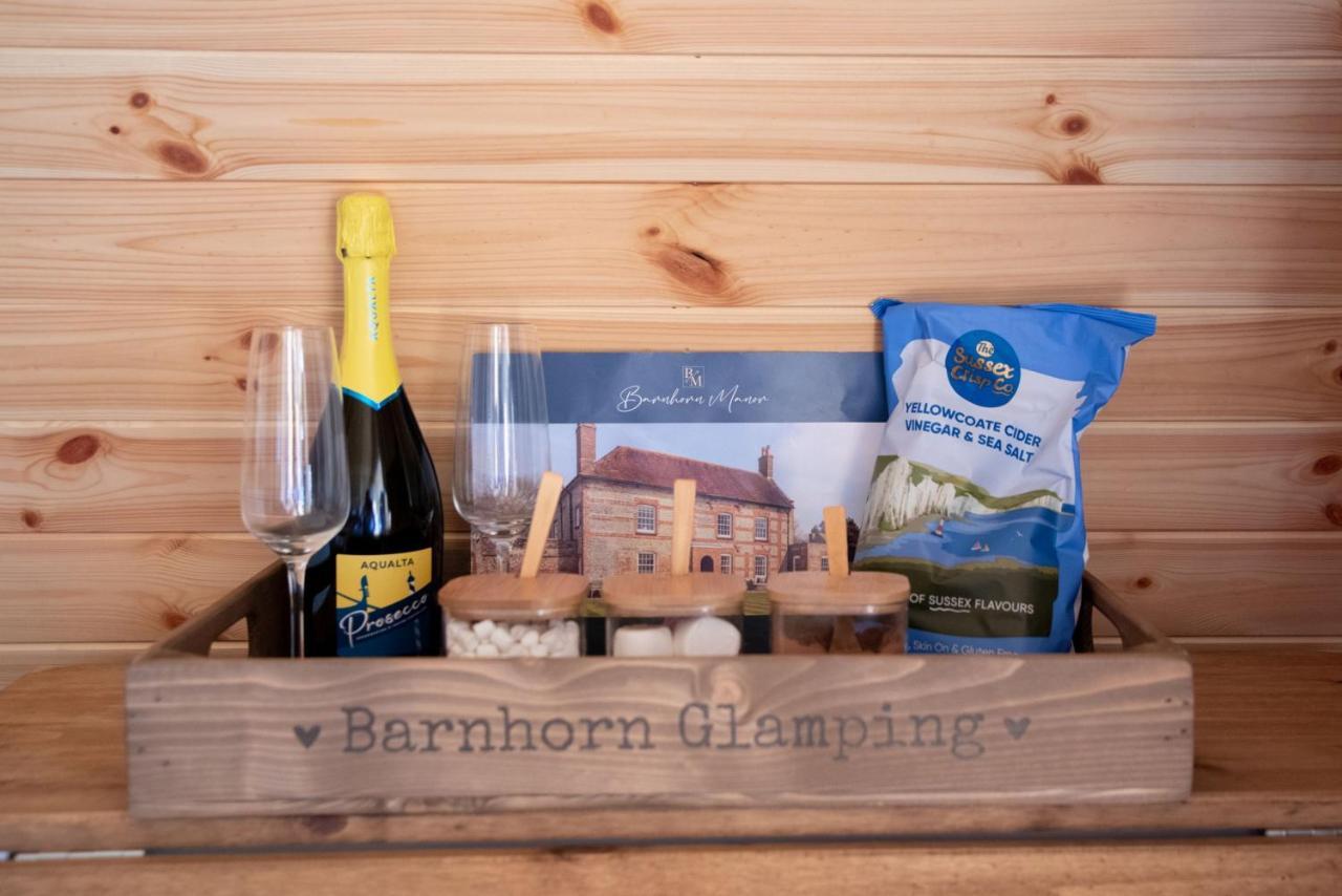 Barnhorn Glamping Vila Hooe Exterior foto